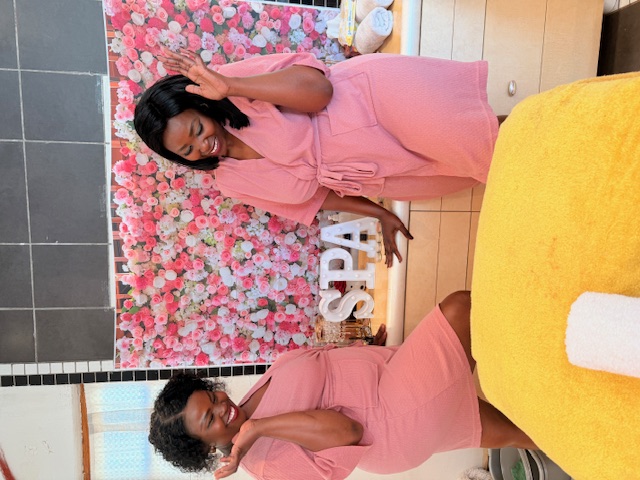 Birthday celebration with spa treatments